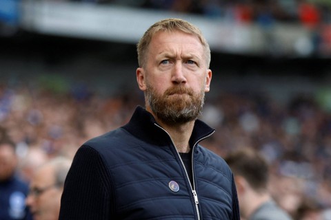Manajer Chelsea Graham Potter sebelum pertandingan Chelsea vs Brighton & Hove Albion di Stadion Komunitas American Express, Brighton, Inggris, Sabtu (29/10/2022). Foto: Action Images via Reuters/John Sibley
