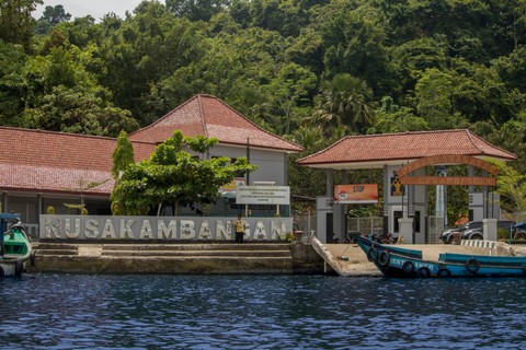 Pulau Nusakambangan di Cilacap, Jawa Tengah. Foto: Shutterstock