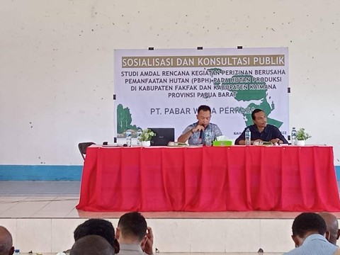 PT Pabar Wana Perkasa Gelar Sosialisasi dan Konsultasi Publik Studi Amdal