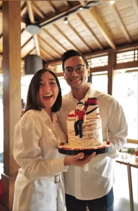 Mulai Go Public, Ini Pesan Romantis Gisel Buat Rino Soedarjo yang Berulang Tahun