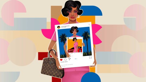 Ilustrasi flexing. Foto: kumparan