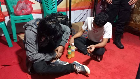 Kedapatan Bawa Miras, Belasan Remaja di Lampung Fair Diamankan Polisi
