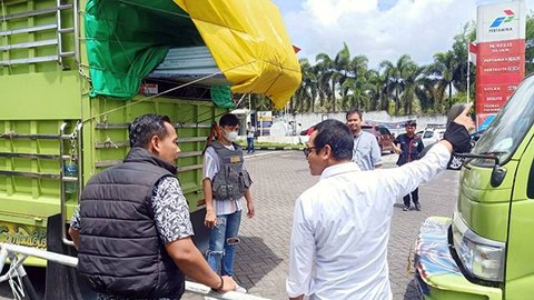 Jajaran Kepolisian di Sulut Awasi SPBU Terkait Penyaluran BBM Bersubsidi