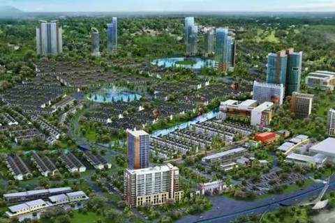 Kawasan industri Jababeka di Cikarang, Bekasi, Jabar. Foto: Dok. Jababeka