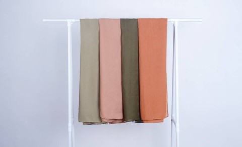  Ilustrasi pashmina instan. Foto: Shutter Stock