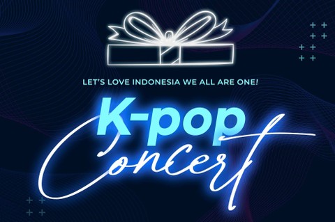 Konser K-Pop We Are All One.  Foto: Twitter/@redangelkorea