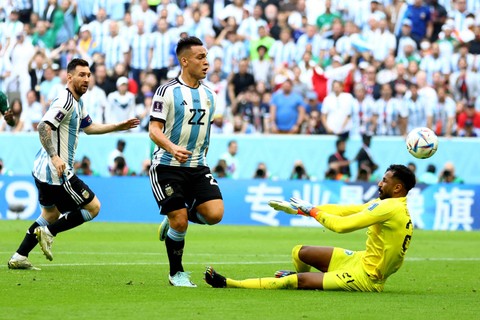 Live Streaming Argentina vs Meksiko di Piala Dunia