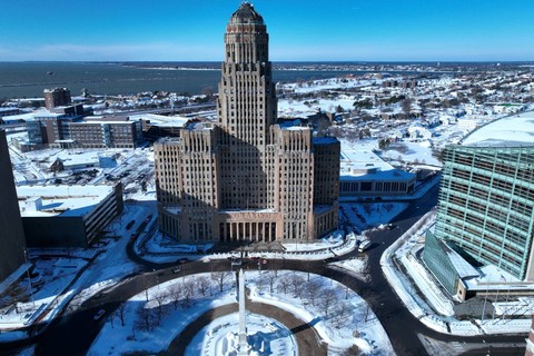 Korban Jiwa Akibat Badai Salju Hebat di AS Bertambah Jadi 60 Orang (1)