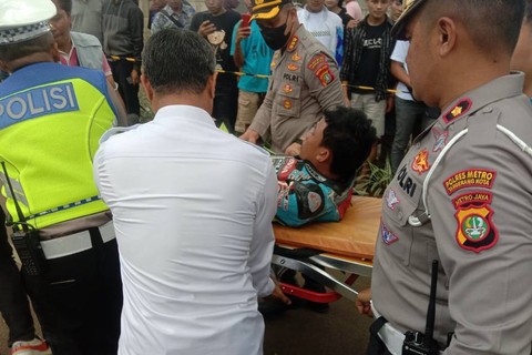 Gelaran Drag Race di Tangerang Makan Korban, 1 Pembalap Terjatuh (1)