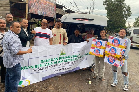 Pemprov Aceh Kirim Bantuan untuk Warganya yang Jadi Korban Gempa di Cianjur