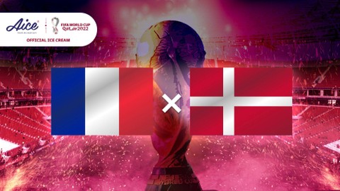 Hasil Piala Dunia: Brace Mbappe Bawa Prancis Tekuk Denmark & Lolos Fase Grup