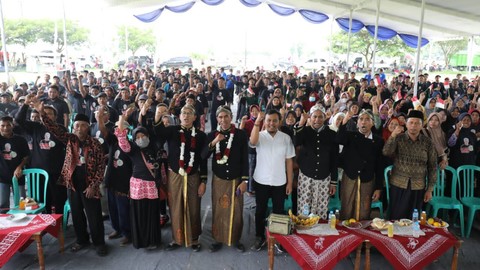 Dukung Ketahanan Pangan, Ratusan Petani Tebu Madiun Dukung Ganjar Presiden 2024 (1)