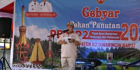Pemkab Kotawaringin Barat Gelar Gebyar Panutan Pembayaran PBB-P2