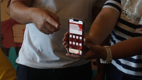 Disskusi pada Media Trip & Experience Bersama OCTO Mobile di Ubud, Bali, Senin (28/11/2022).  Foto: Iqbal Firdaus/kumparan