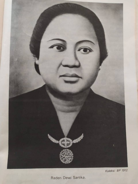 Pahlawan Nasional, Raden Dewi Sartika. Foto: Dinas Kebudayaan Yogyakarta