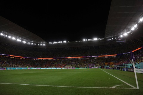 Stadion Sempat Padam saat Brasil Lawan Swiss di Piala Dunia