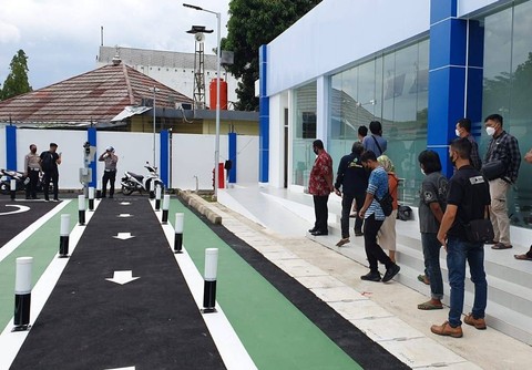Polres Cirebon Kota Gratiskan Latihan Uji Praktik SIM