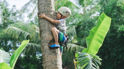 Ilustrasi anak memanjat. Foto: Dok. Ayana Resort and Spa Bali