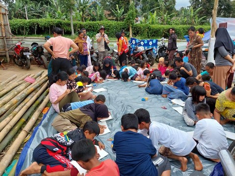 Relawan Provinsi Lampung Beri Pengobatan Gratis untuk Korban Gempa di Cianjur (2)