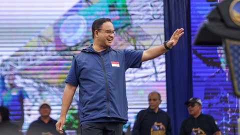 Foto: Gaya Anies Menyapa Warga Aceh di Atas Panggung Silaturahmi