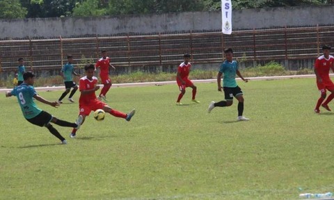 Porprov Lampung: Tim Sepak Bola Bandar Lampung Menang Lawan Pringsewu 1-0