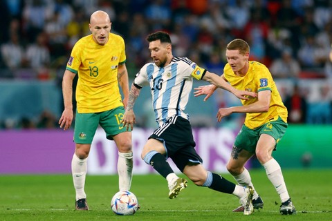 Foto: Penampilan Gemilang Messi Bawa Argentina Lolos Perempat Final Piala Dunia