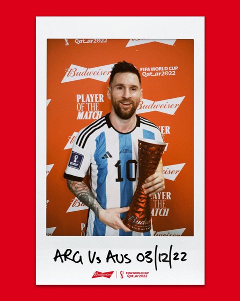 Tampil Ciamik saat Argentina Hajar Australia, Lionel Messi Jadi Man of The Match