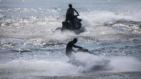 Foto: Waduk Jatiluhur Dipersiapkan untuk Aquabike World Championship 2023