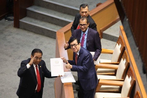 Yasonna soal Masa Percobaan Hukuman Mati di KUHP: Semua Manusia Bisa Berubah (1)