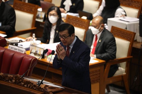 Yasonna soal Protes PKS Terkait RKUHP: Sudah Setuju dengan Catatan (1)