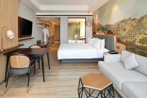 Ilustrasi kamar hotel dekat platinum mall bangkok Foto: Dok. Mercure Jakarta Gatot Subroto