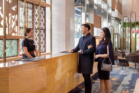 Ilustrasi lobby hotel di Mercure Jakarta Gatot Subroto. Foto: Dok. Mercure Jakarta Gatot Subroto