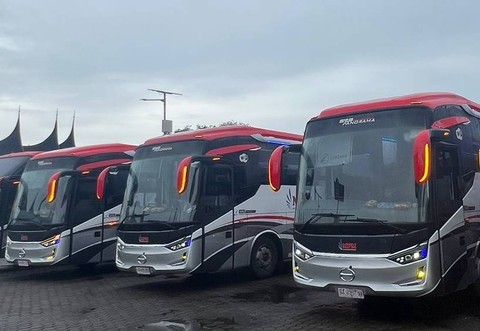 Inilah 3 Unit Bus Laksana Legacy SR3 Panorama Single Glass Andalan PO MPM