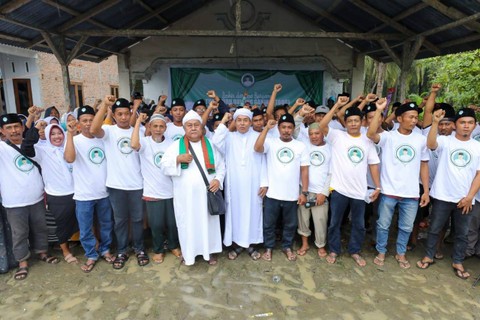 Tuan Guru di Sumut Berdoa untuk Kebaikan Indonesia dan Ganjar Presiden 2024 (1)