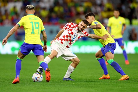 Hasil Piala Dunia: Drama Adu Penalti, Brasil Disingkirkan Kroasia (1)