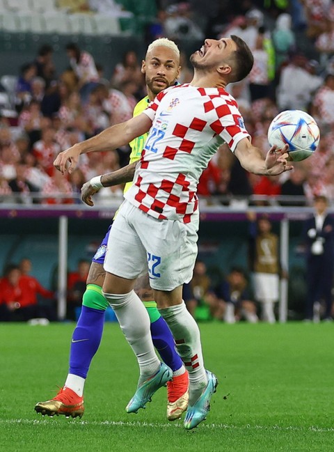Pemain Kroasia Handball, kok, Brasil Tak Dapat Penalti? Ini Aturannya (1)