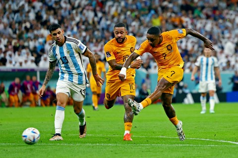 Hasil Piala Dunia: Dramatis, Argentina Tundukkan Belanda via Tos-tosan (1)