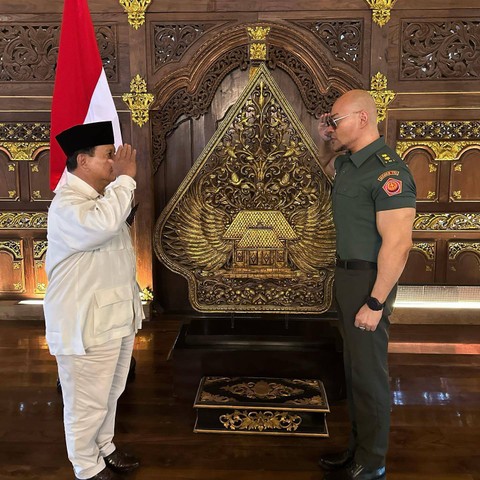 Deddy Corbuzier Diberi Pangkat Letkol Tituler oleh Prabowo, Apa Tugasnya?