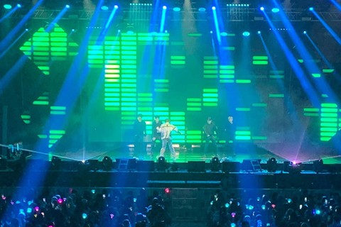 Penampilan Jun.K 2PM Buka Konser Saranghaeyo: Indonesia Mantul! (2)