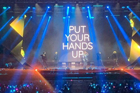 Penampilan Jun.K 2PM Buka Konser Saranghaeyo: Indonesia Mantul! (3)