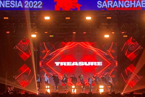 Teume Catat, Nih! TREASURE Bakal Gelar Konser 2 Hari di ICE BSD