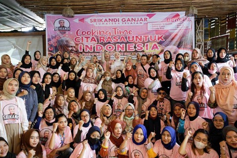 Peringati Hari Ibu, Srikandi Ganjar Sumsel Gelar Kelas Masak Perempuan Milenial (1)