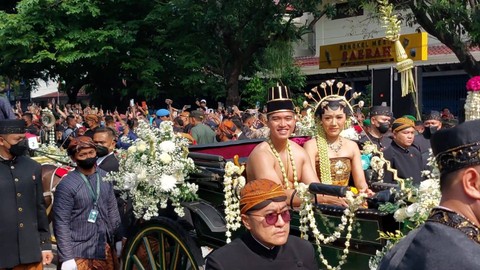 Luhut, Erick hingga Bahlil Hadiri Resepsi Pernikahan Kaesang-Erina