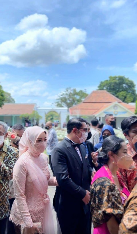 Hadiri Pernikahan Kaesang-Erina, Ridwan Kamil Kirim Pesan dan Doa (1)