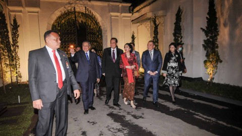 Foto: Megawati Hingga SBY Hadiri Tasyakuran Pernikahan Kaesang