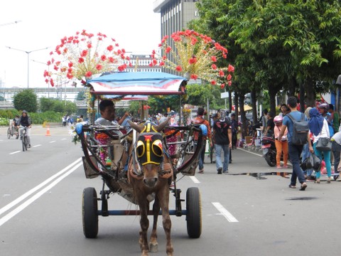 Ilustrasi delman di Jakarta. Foto: GeorginaCaptures/Shutterstock