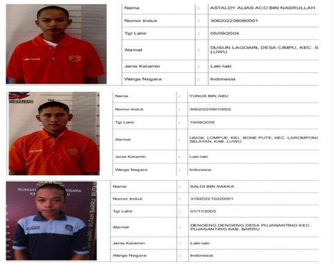 3 Napi di Lapas Maros Kabur dari Penjara, Panjat Tembok (1)