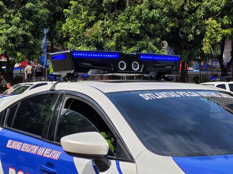 Ilustrasi mobil milik Unit Laka Ditlantas Polda Metro Jaya, Selasa (13/12). Foto: Rizki Fajar Novanto/kumparan