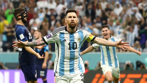 4 Bintang Argentina saat Hajar Kroasia di Semifinal Piala Dunia 2022 (2)