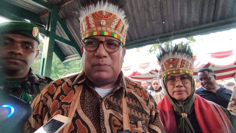 Pesta Rakyat Sambut Kedatangan Pj Gubernur PBD di Kota Sorong (3)
